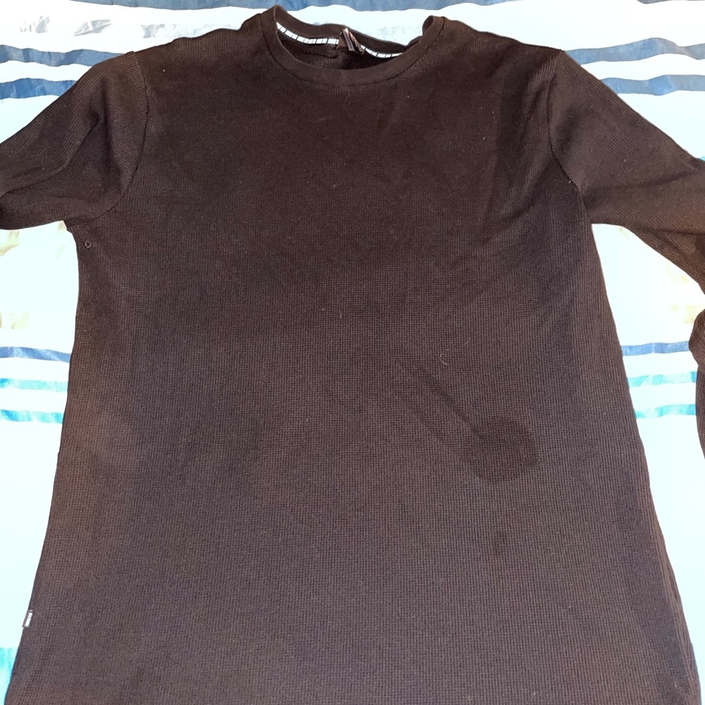 Black Nike SB thermal shirt